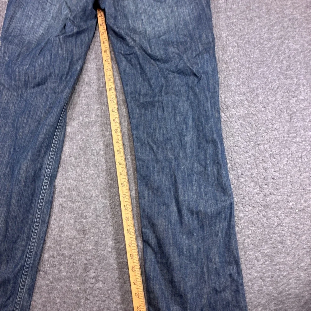 Levi's 514 Straight Fit Jeans Mens 34x34 Blue Denim Classic Five Pocket Western